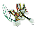 ATC-ATP89-6 - 24+8 pin Adaptor for RAID Storage Use - 10 Molex Connectors